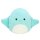 Original 14 inch Maggie the Teal Stingray with White Belly - Child's Ultra Soft Plush Toy