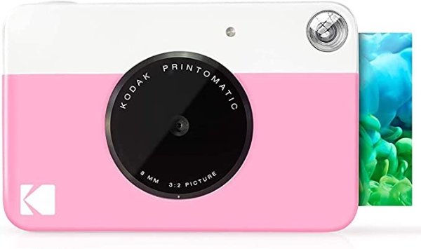 KODAK Printomatic ZINK 拍立得相机打印机 粉色