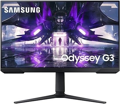 27" Odyssey G32A FHD 1ms 165Hz Gaming Monitor with Eye Saver Mode, Free-Sync Premium, Height Adjustable Screen for Gamer Comfort, VESA Mount Capability (LS27AG320NNXZA)