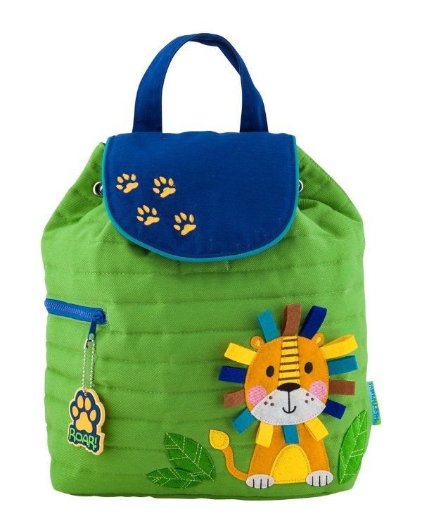 Quilted Backpack Lion