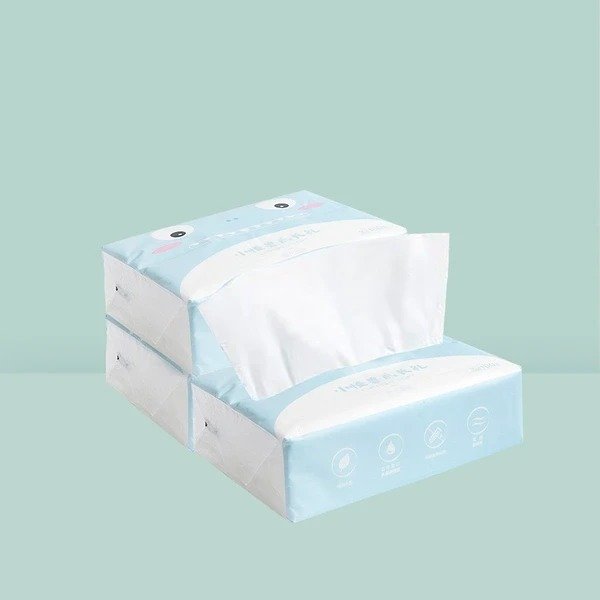 Japan Imported Moisturizer Cream Baby Tissue (100 Sheets)