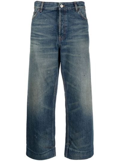 straight-leg cropped jeans | Balenciaga | Eraldo.com