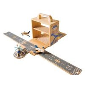 木盒飞机玩具套装