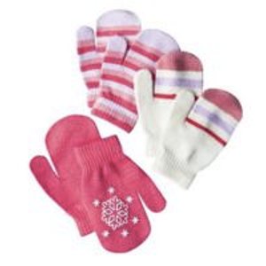 Toddler Boys' 3-Pack Gloves