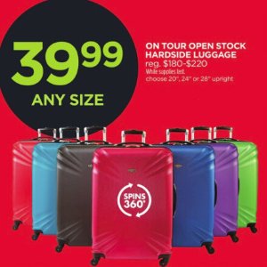 On Tour Hardside Luggage @ JCPenney