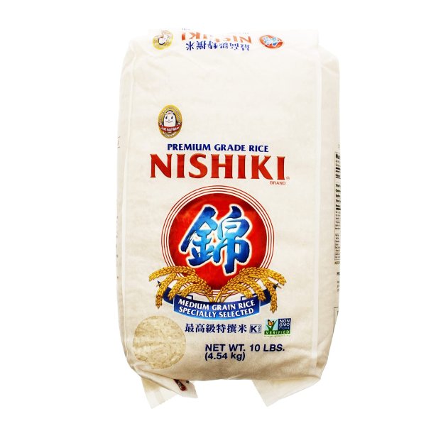 Premium Sushi Rice, White, 10 lbs (Pack of 1)