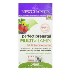 New Chapter Perfect Prenatal Multivitamin Trimester , 270 Tablet