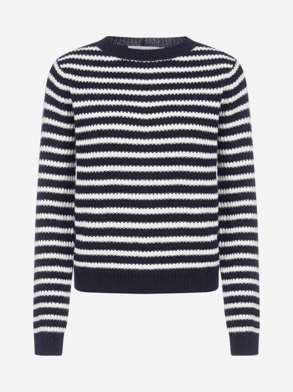 Teano striped wool and cashmere sweater