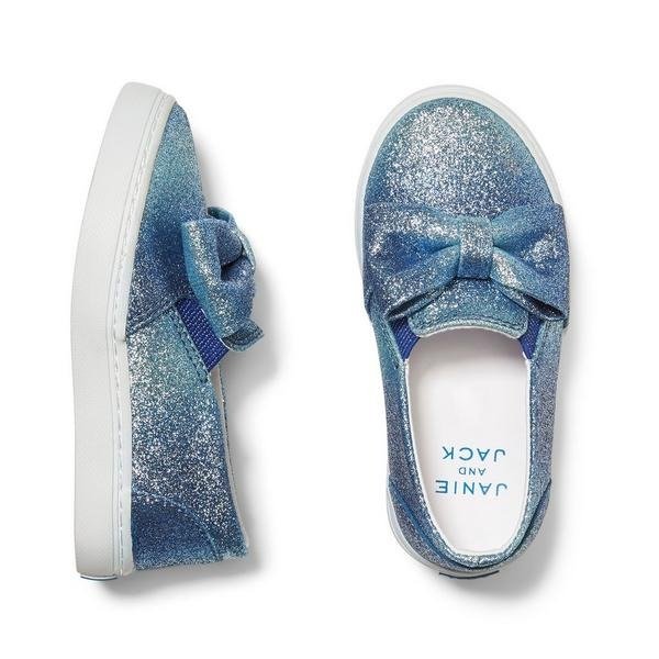 Juno Valentine Glitter Slip-On Sneaker
