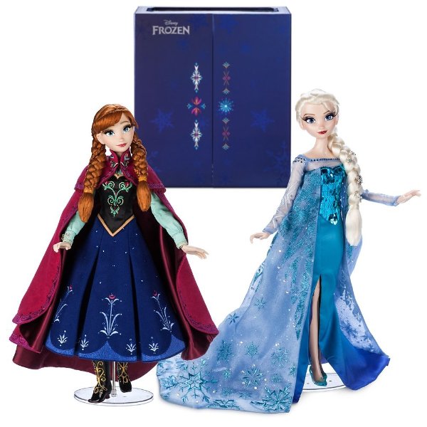 Frozen 10周年限量娃娃套装