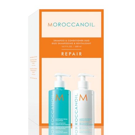 摩洛哥油 润泽修护洗发水/护发素两件套装 500mlx2 - 2017节日特别版
