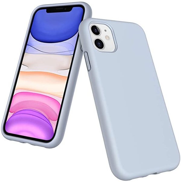 Kocuos iPhone 11 液体硅胶保护壳 浅蓝色