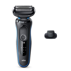 Braun Electric Razor for Men, Series 5 5018s Electric Shaver with Precision Trimmer, Rechargeable, Wet & Dry Foil Shaver with EasyClean