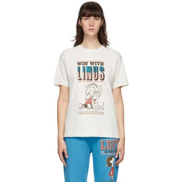 Off-White Peanuts Edition Linus T-Shirt