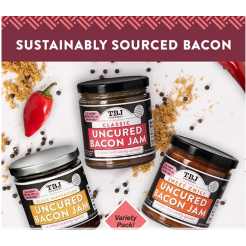The Bacon Jam 培根果酱3瓶装 多种规格可选 限时特惠