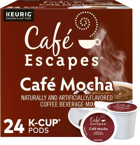 - Cafe Mocha K-Cup Pods 24 count
