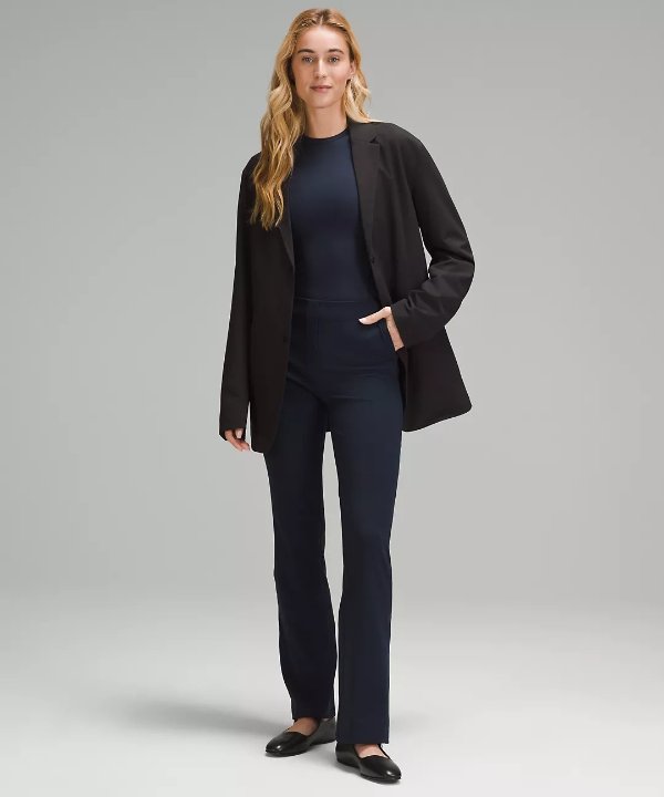 Smooth Fit Pull-On High-Rise Pant Regular