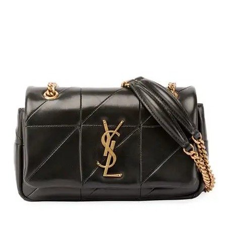 Jamie Monogram YSL Small Diamond-Quilted Chain Shoulder Bag