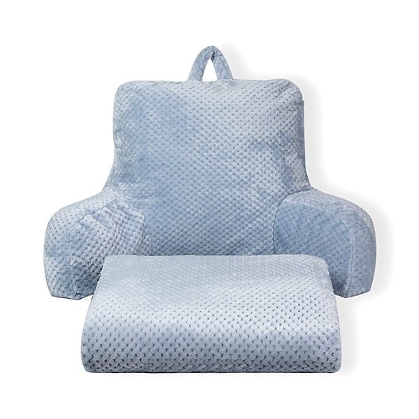 Simply Essential™ Honeycomb 2-Piece Backrest Pillow and Throw Blanket Bundle | Bed Bath & Beyond | Bed Bath and Beyond