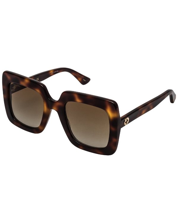 Women's GG0328S-002 53mm Sunglasses