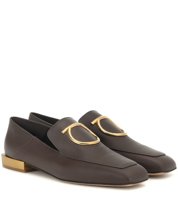 Lana leather loafers