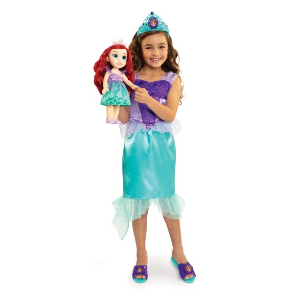 Ariel Toddler Doll with Child Size Dress and Accessories