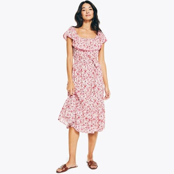 SUSTAINABLY CRAFTED FLORAL PRINTED DRESS