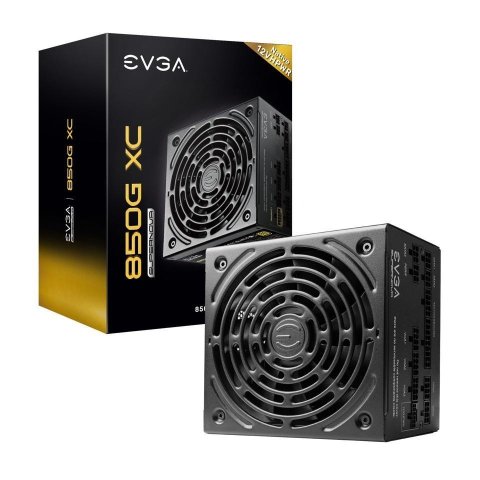 $99.99 100%全日系电容EVGA Supernova 850G XC ATX3.0 & PCIE5 80+金牌 全模组电源