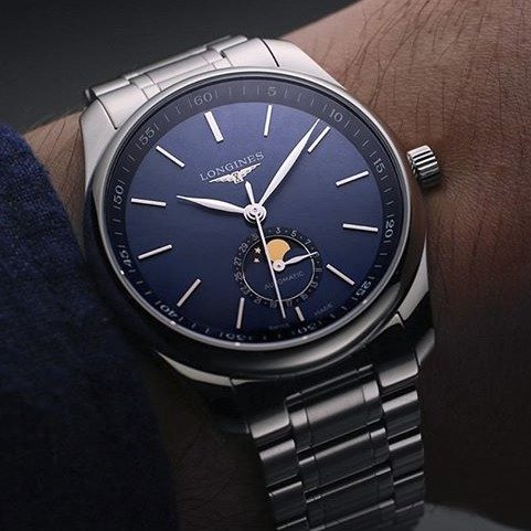 Master Automatic Blue Dial Men's Watch