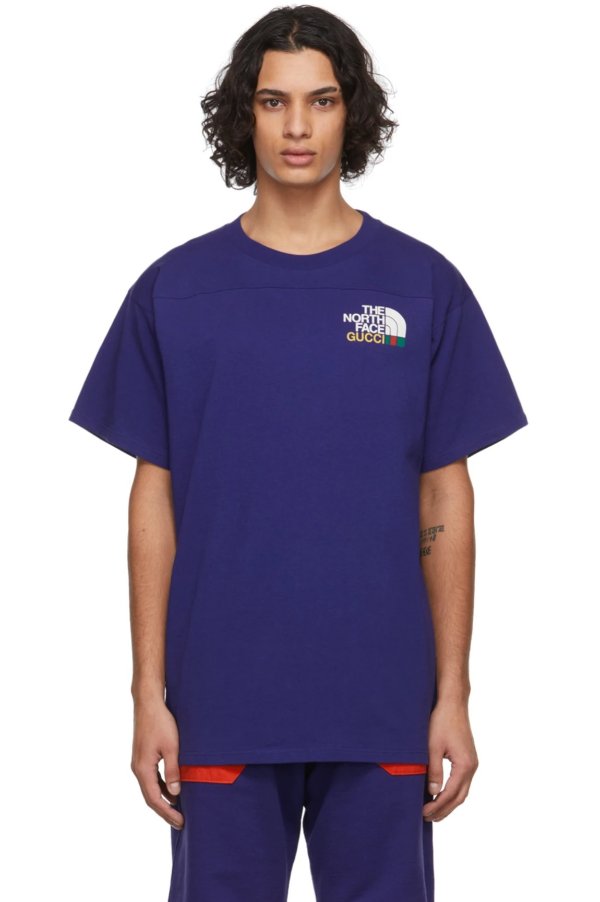 Purple The North Face Edition Graphic Print T-Shirt