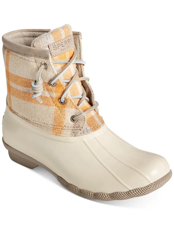 saltwater womens ankle lace up winter & snow boots