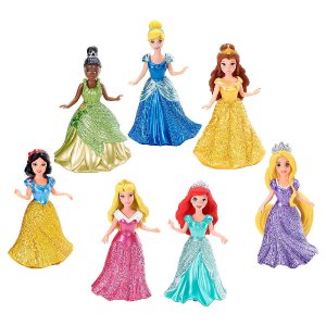 迪斯尼Disney 公主玩偶7件套