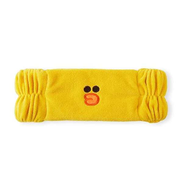 Friends SALLY Character Soft Spa Face Makeup Headband Hair Band for Women and Girls, Yellow