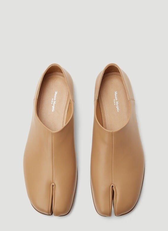 Tabi Babouche Shoes in Brown