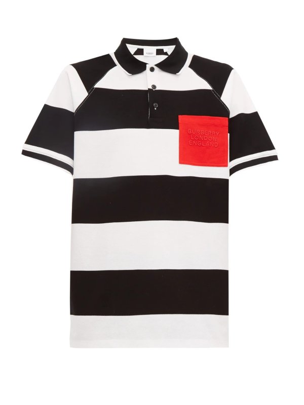 Barley rugby stripe cotton-pique polo shirt 
