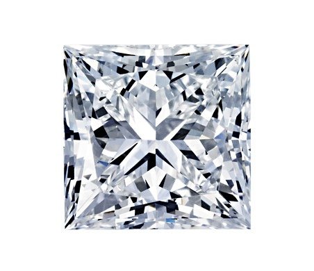 0.52-Carat Princess Cut Diamond
