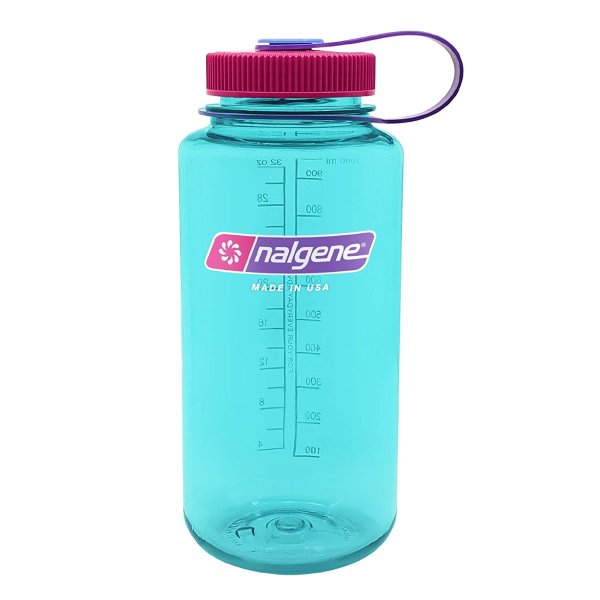 Tritan Wide Mouth BPA-Free Water Bottle, Surfer, 32-Ounces