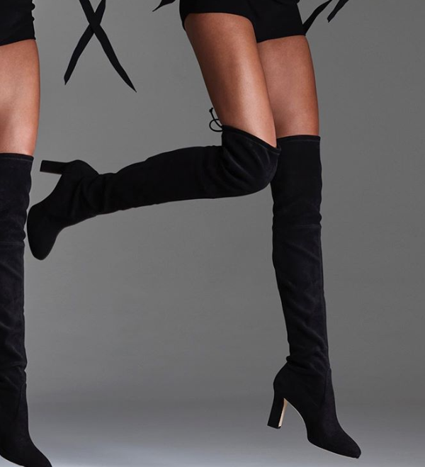 - Ledyland Over-The-Knee Suede Boots