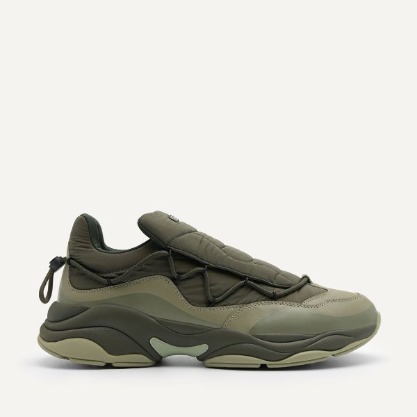 Magma Slip-On Sneakers - Military Green
