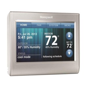 Honeywell RTH9580WF Wi-Fi Smart Thermostat w/ Customizable Color Touchscreen