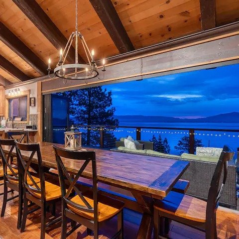 One-of-a-Kind Cabin with 180-Degree Lake Views - 塔霍玛的整套房子 出租, 加利福尼亚, 美国