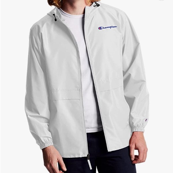 Men's Water-Resistant Hooded Jacket