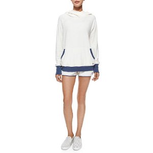MARC by Marc Jacobs Jodie Velour Hooded Pullover @ Bergdorf Goodman