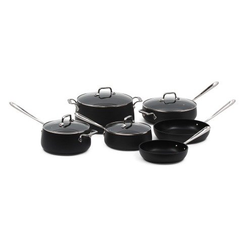 10pc Nonstick Hard Anodized Cookware Set