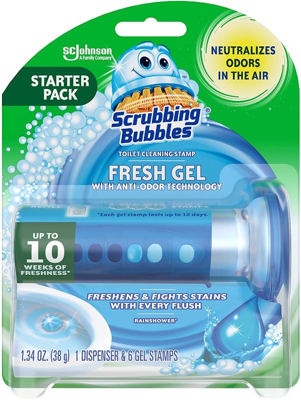 Scrubbing Bubbles 马桶清洁凝胶 6剂