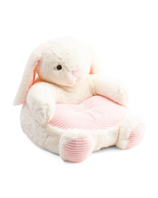 婴儿毛绒兔子椅
