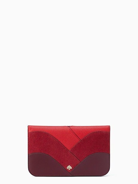 nadine patchwork medium clutch wallet