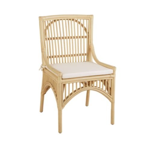 Cassia Dining Chairs, Set of 2 - Bleached | Ballard Designs