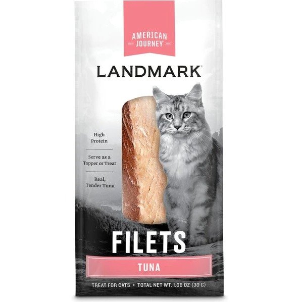 Landmark Tuna Filets Natural Cat Treat, 1.06-oz, pack of 10