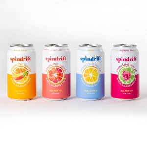 补货：Spindrift Sparkling 4种口味气泡水 20罐装